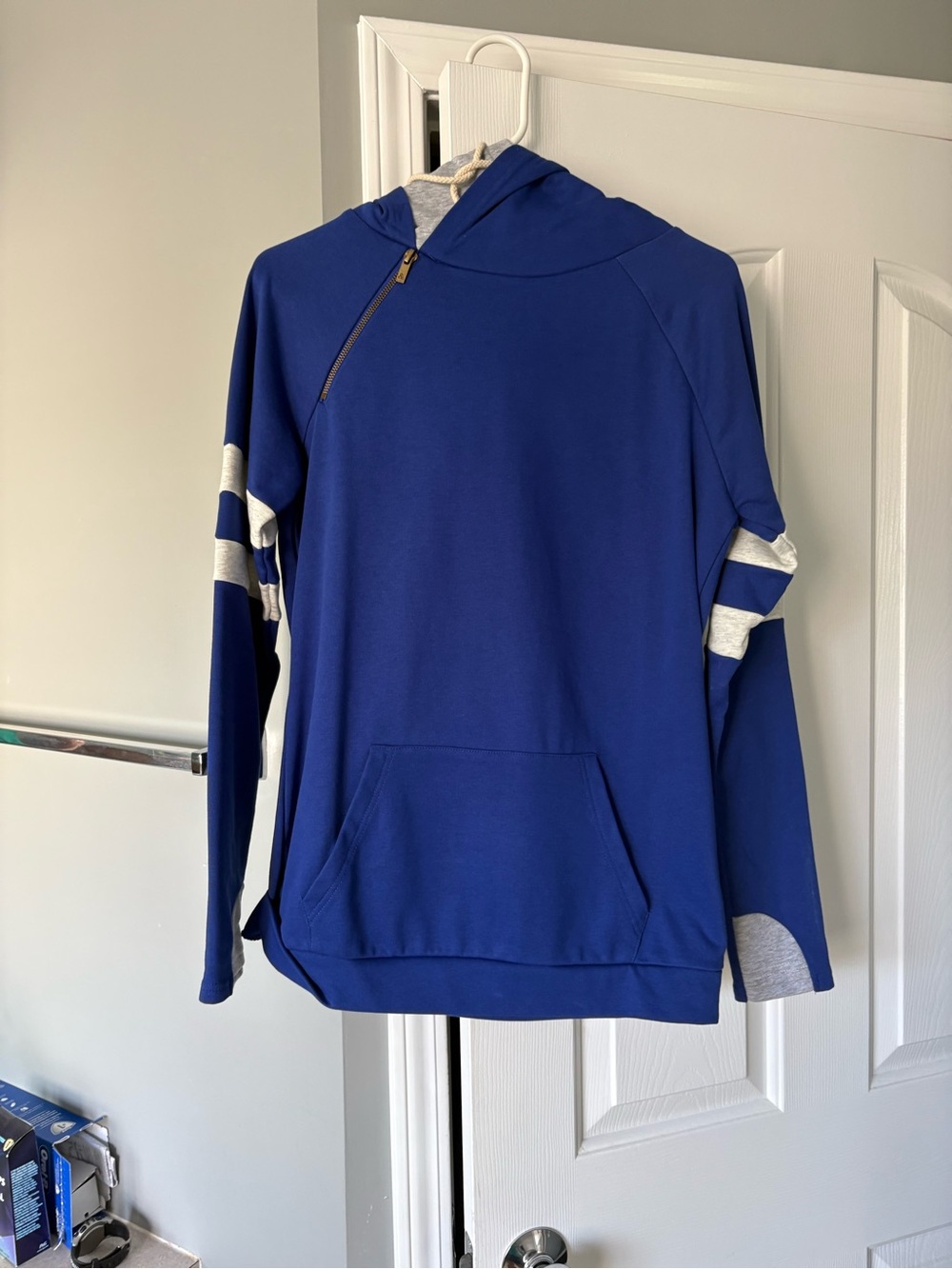 Ampersand double hooded sweatshirt